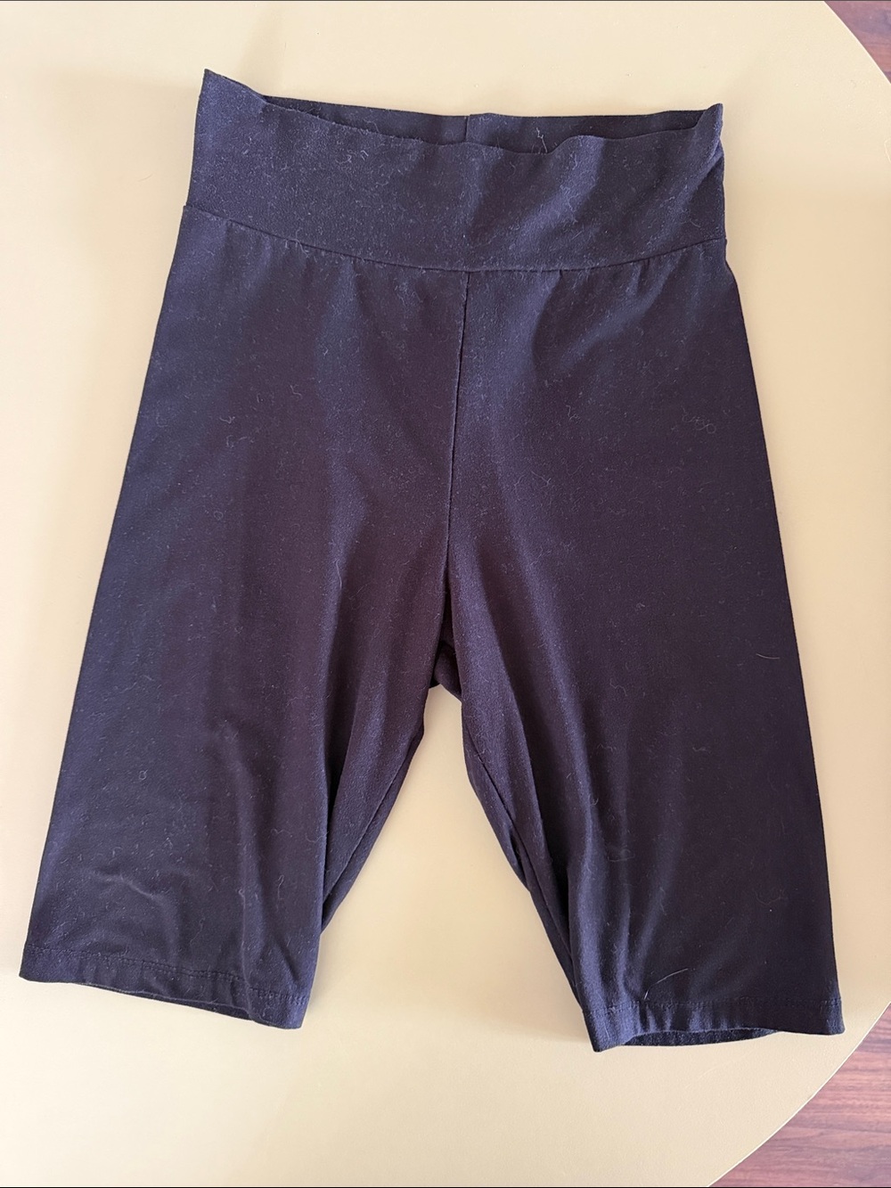 High-Waist Black Women’s Bike Shorts